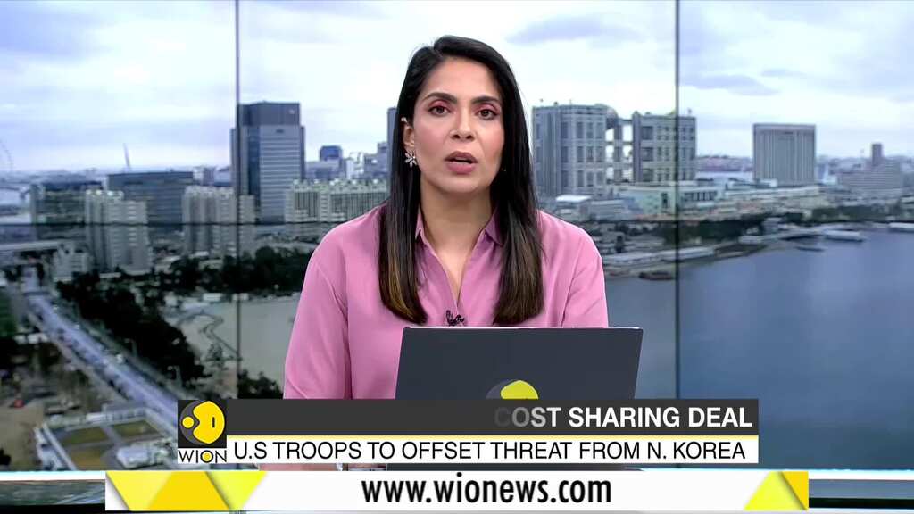United States and South Korea agree on sharing American troop's cost
