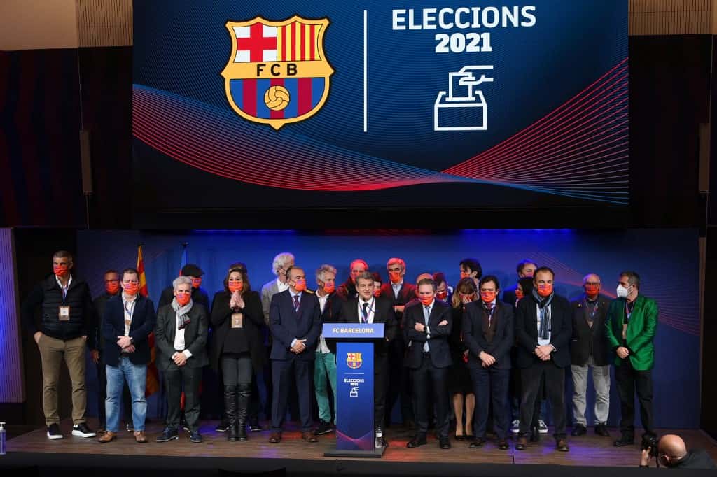 Barca given fresh start as Laporta elected new club president