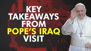 'Peace is more powerful than war': Pope Francis ends epic Iraq tour