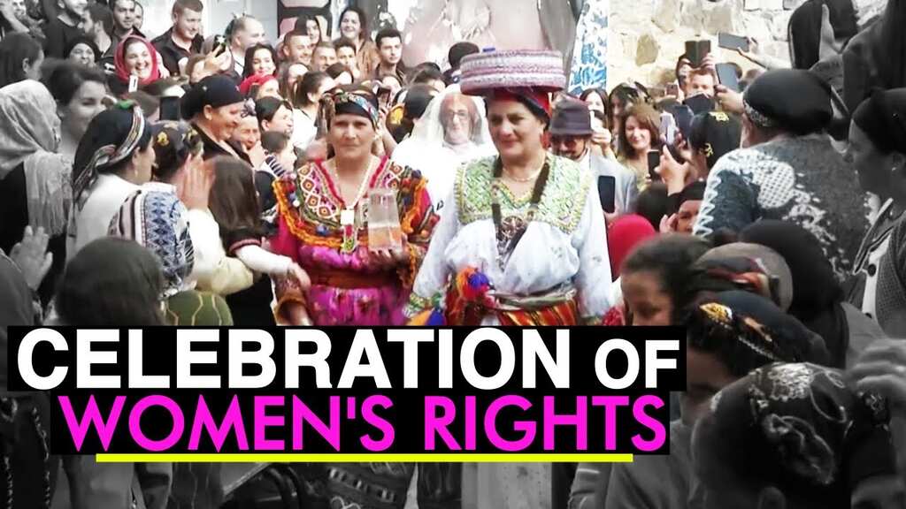 'Woman is everything': In Berber village, women mark day their own way