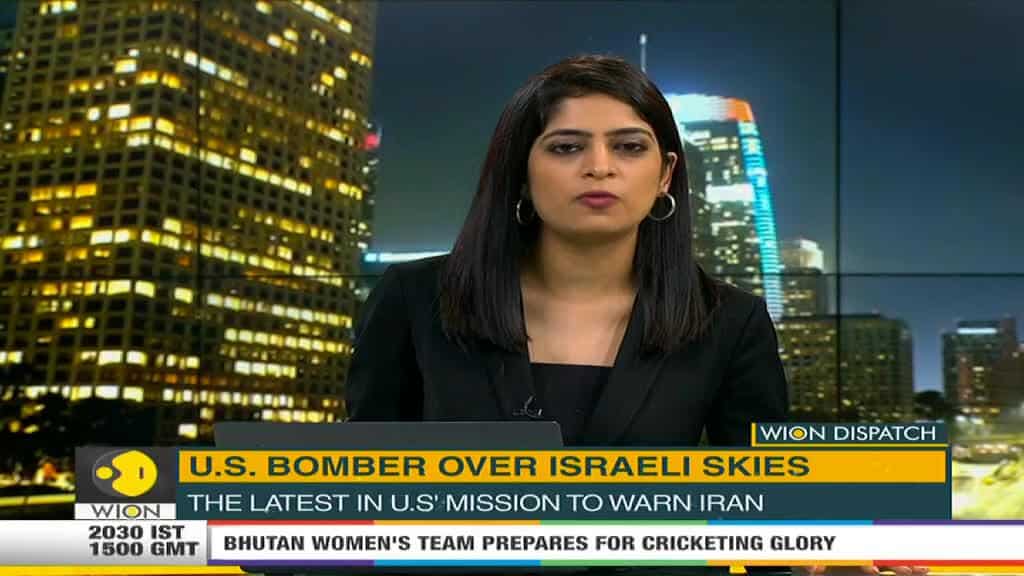Israeli jets escort US B-52 bombers amid Iran tensions
