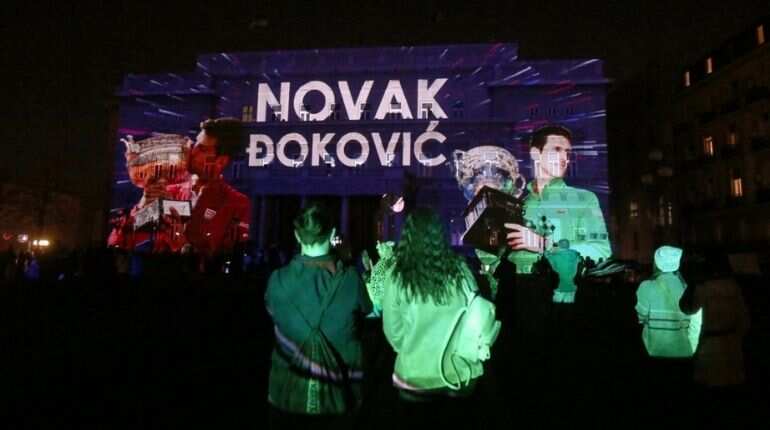 Celebrations at Belgrade
