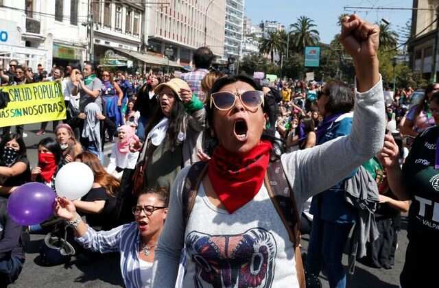 Mexico: Protests against violence towards women on International Women's Day
