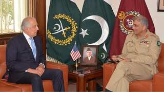 US envoy Khalilzad meets Pak Army chief to discuss Afghan peace 
