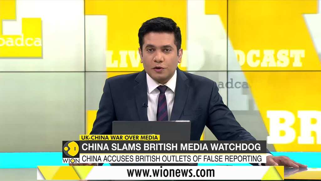 China urges Ofcom to revoke fine on CGTN