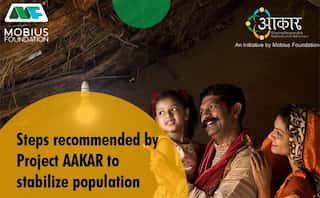 Mobius’s current project Aakar: Involving couples in the path towards stabilising population