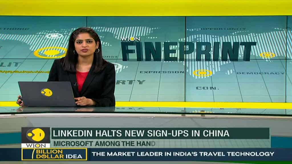 LinkedIn China suspends new sign-ups to 'respect law'