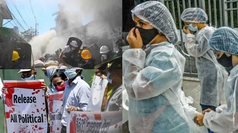 Morning news brief: China calls for 'de-escalation' in Myanmar, 3,000 nurses killed by COVID-19 & more