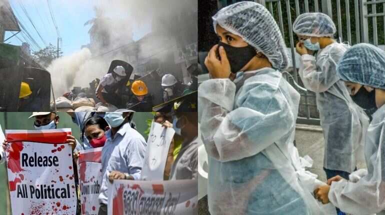 Morning news brief: China calls for 'de-escalation' in Myanmar, 3,000 nurses killed by COVID-19 & more