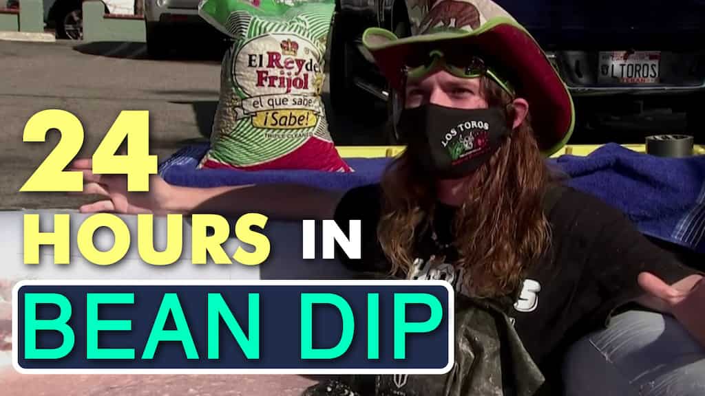 Stuntman dips himself in beans for 24 hours to save favorite restaurant