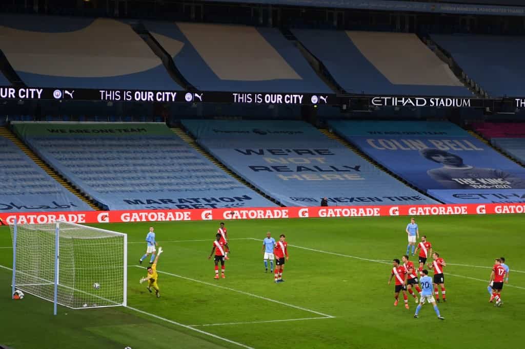 Five-goal Man City overcome 'incredible' penalty call to beat Southampton Five-goal Man City overcome 'incredible' penalty call to beat Southampton