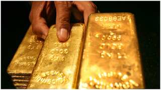 Gold gains for third day as bond yields, dollar retreat