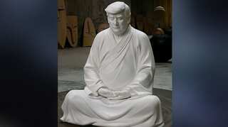 Chinese entrepreneur selling Donald Trump's Buddha statue at this price