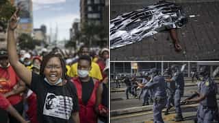 South Africa student protests spread with calls for national varsity shutdown