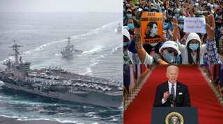 Morning news brief: US destroyer transits through Taiwan Strait, UN fears 'crimes against humanity' in Myanmar
