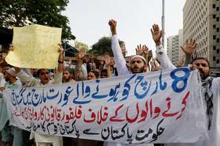 Pakistani Taliban threaten organisers of Women's Day March