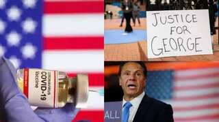 Morning news brief: US administers 100m vaccines, George Floyd's death settlement set at $27m, and more