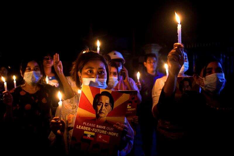 US blacklists Myanmar police chief, army units over deadly crackdown