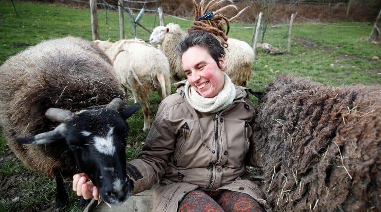 In pics: COVID making your life blue? You can cuddle with sheep at this German farm!