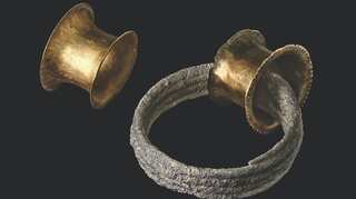 She was buried with a silver crown. Was she the one who held power?