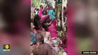 Watch: Nigerian students kidnapped by gunmen beg for their lives