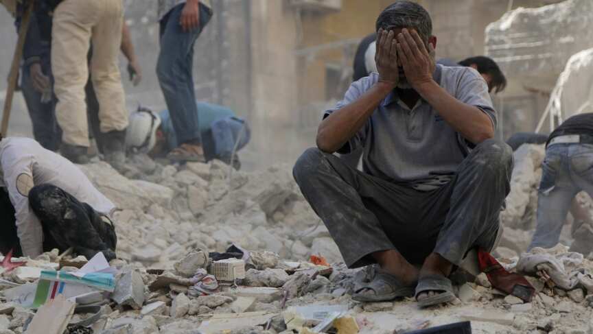Syria: Farmer lost wife and sons to war