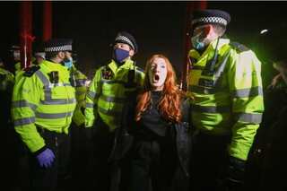 Sarah Everard case: London police chief backs her officers as cops face backlash after dragging mourners