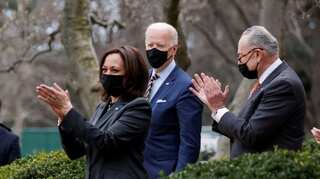 Promising people vaccine shots and cash payments, Biden kicks off stimulus tour