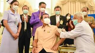 Thai PM gets first shot of AstraZeneca vaccine after safety scare