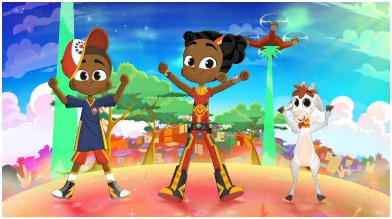 Super Sema, an African cartoon, inspires thousands of black children