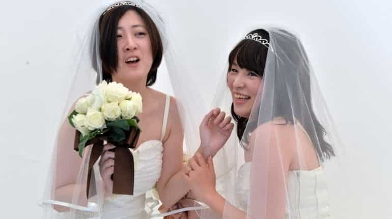 Japanese court rules same-sex couples not being able to marry is 'unconstitutional' Japanese court rules same-sex couples not being able to marry is 'unconstitutional'