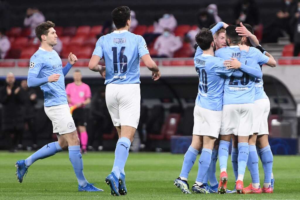 Man City cruise into Champions League quarter-finals