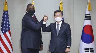 US-South Korea alliance important due to security concerns over China, North Korea: Austin