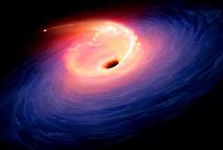Supermassive black hole moving at 110,000 mph throughout galaxy