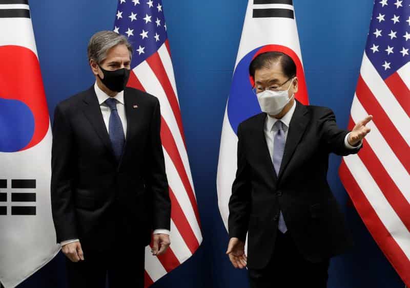 Blinken says US weighs pressure, diplomatic options on North Korea