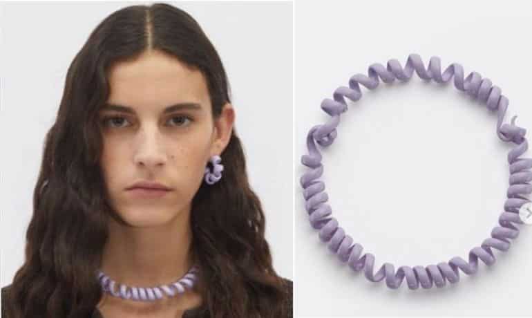 Bottega Veneta is selling a telephone cord necklace for this whopping price; Internet reacts