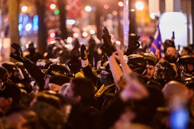 White supremacist propaganda in US hit record in 2020, group says White supremacist propaganda in US hit record in 2020, group says
