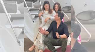Akshay Kumar, Jacqueline Fernandez leave for Ayodhya to start filming for 'Ram Setu'