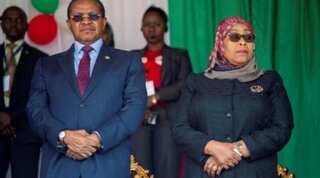 Tanzania swears in Samia Suluhu Hassan as first female president