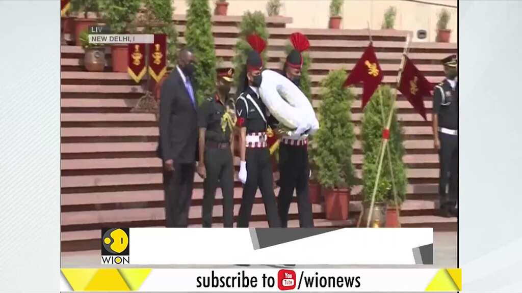Pentagon Chief in India: US Secretary of Defence Lloyd Austin pays tribute at National War Memorial