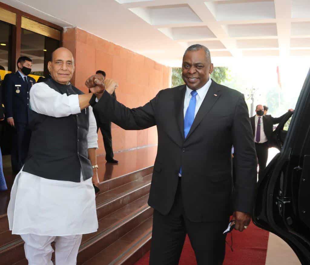 Rajnath Singh and US defence secy reaffirm partnership, expansion of strategic cooperation