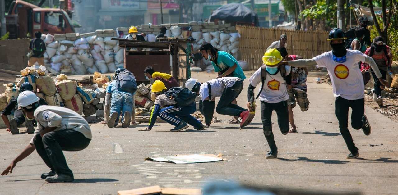 International pressure on Myanmar junta officials grows as protesters continue to march International pressure on Myanmar junta officials grows as protesters continue to march