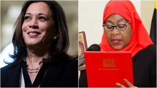 Kamala Harris, first female US VP, congratulates Tanzania's first woman president