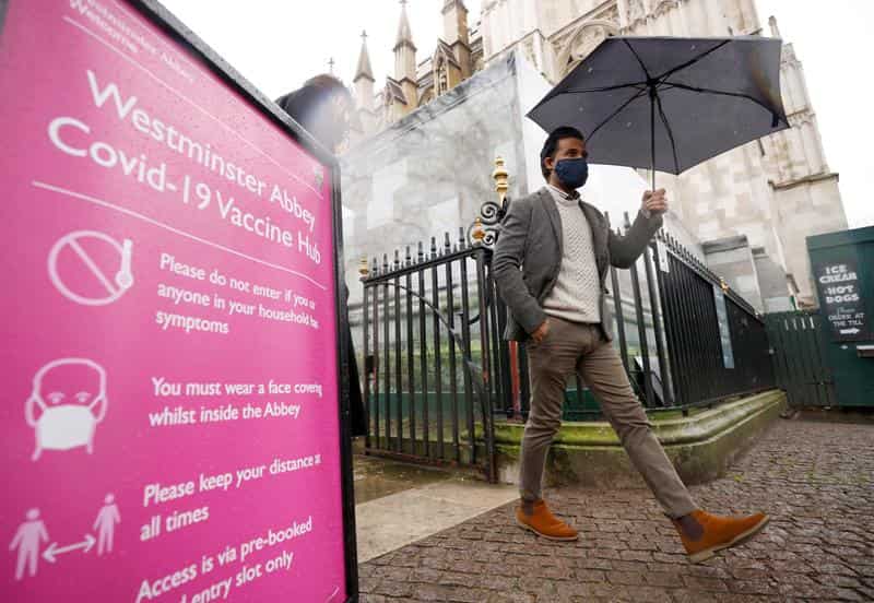 Britain hits milestone as half of all adults get first vaccine dose Britain hits milestone as half of all adults get first vaccine dose