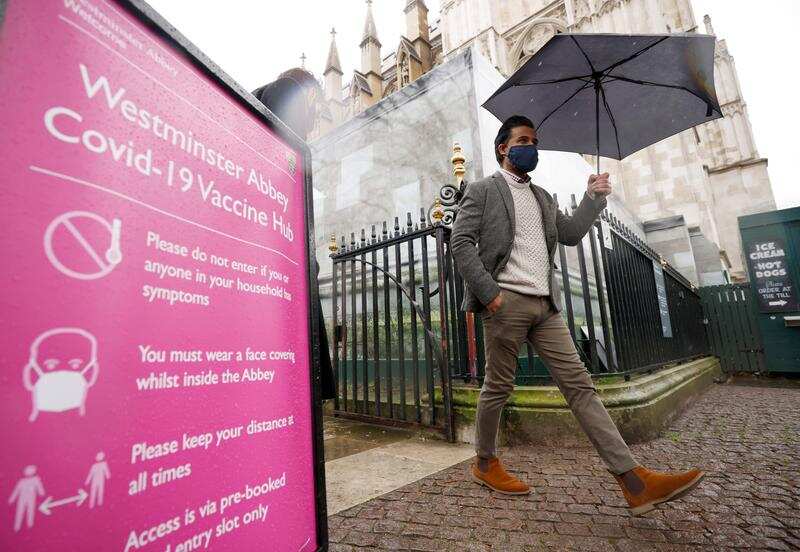 Britain hits milestone as half of all adults get first vaccine dose