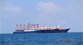 Philippines spots hundreds of Chinese 'militia' boats near disputed reef