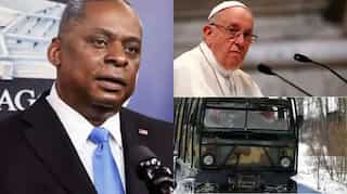 Top 10 world news: Austin in Afghanistan, Pope asks to fight crime and more 