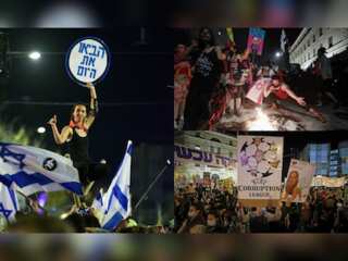 Thousands protest against Netanyahu ahead of election in Israel