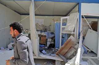 Syrian hospital hit in artillery attacks on Afrin, at least 13 killed