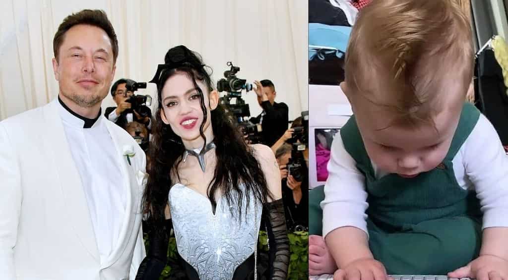 Netizens can't get over Elon Musk's toddler playing music on mom's birthday